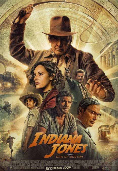 indiana jones and the dial of destiny poster